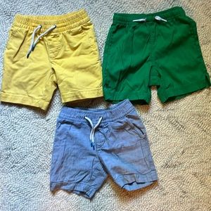 Boys size 4 & XS shorts. Hannah Andersson and Gap kids